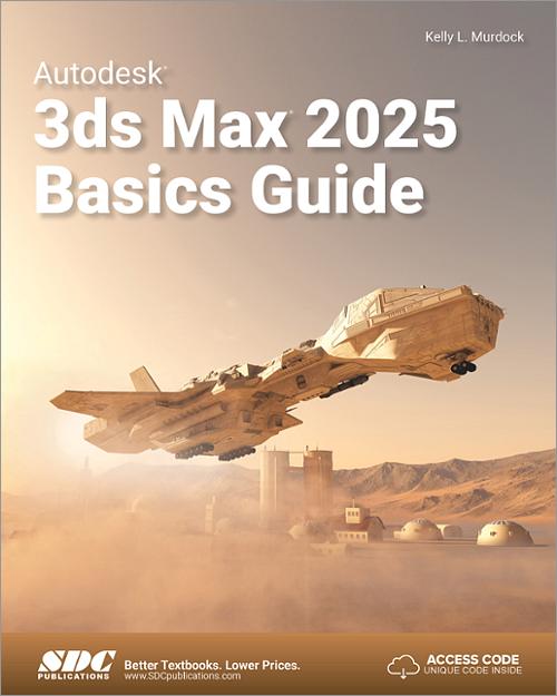 Autodesk 3ds Max 2025 Basics Guide book cover