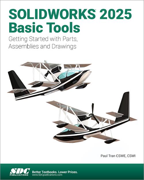 SOLIDWORKS 2025 Basic Tools book cover