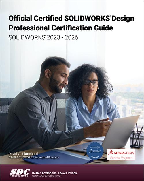 Official Certified SOLIDWORKS Design Professional Certification Guide book cover