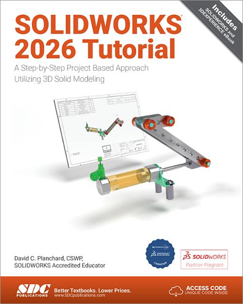 SOLIDWORKS 2026 Tutorial book cover