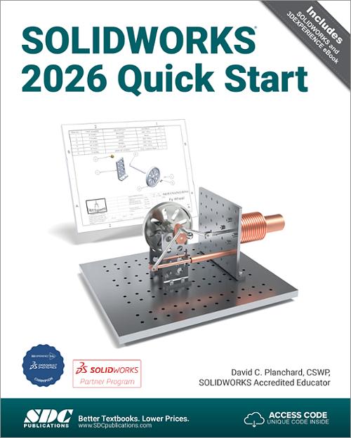 SOLIDWORKS 2026 Quick Start book cover