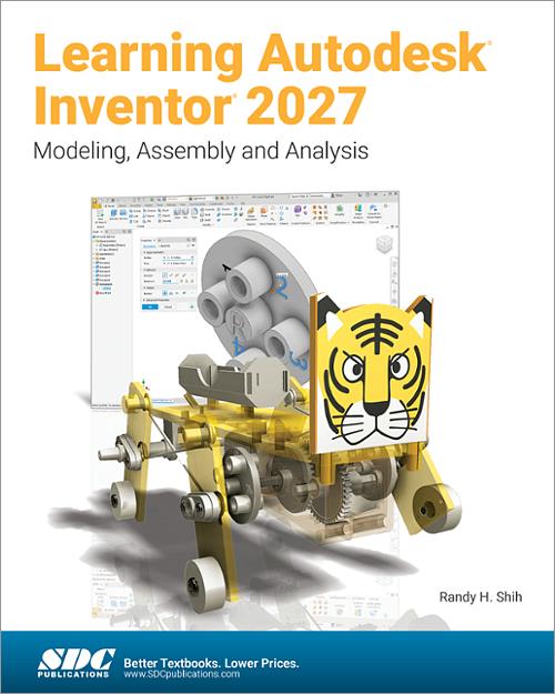 Learning Autodesk Inventor 2027 book cover