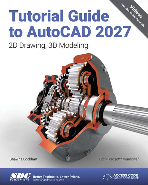 Tutorial Guide to AutoCAD 2027 book cover