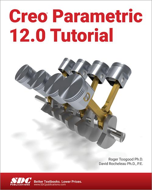 Creo Parametric 12.0 Tutorial book cover
