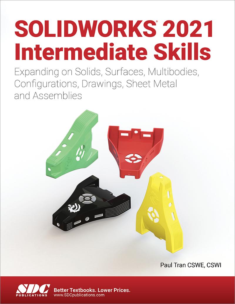 SOLIDWORKS 2021 Intermediate Skills book cover