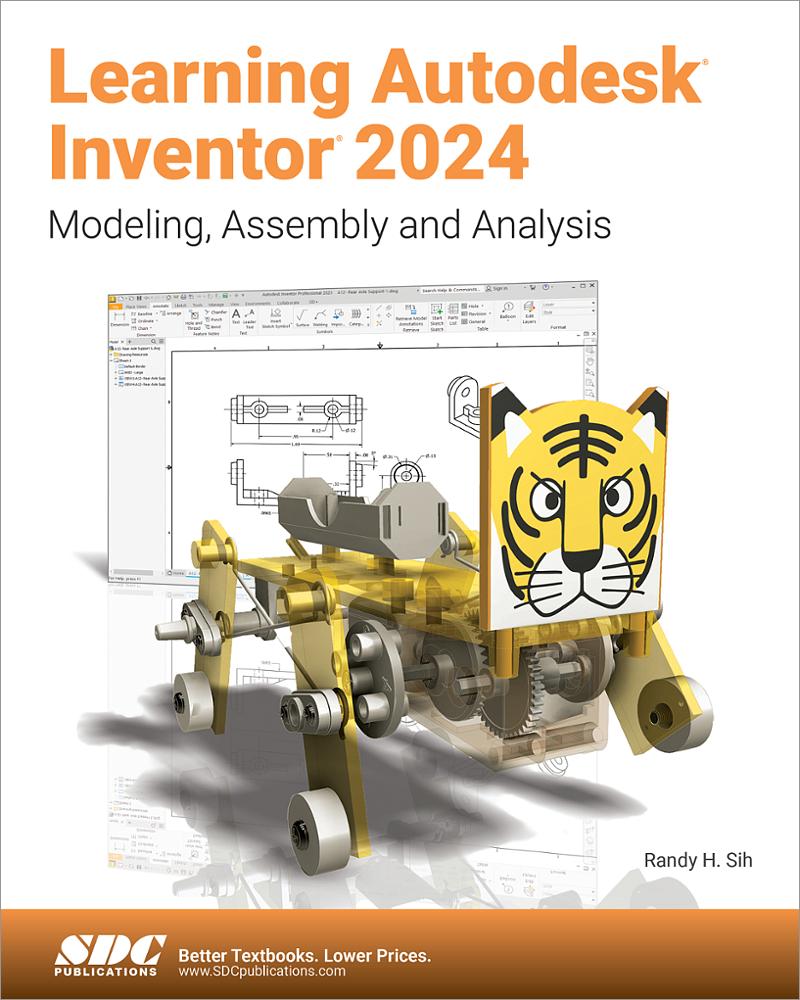 Learning Autodesk Inventor 2024, Book 9781630575861 SDC Publications