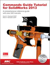 Commands Guide Tutorial for SolidWorks 2013 book cover