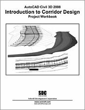AutoCAD Civil 3D 2008 Introduction to Corridor Design book cover