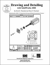 Drawing and Detailing with SolidWorks 2008 book cover