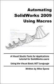 Automating SolidWorks 2009 Using Macros book cover