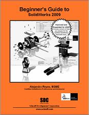 Beginner's Guide to SolidWorks 2009 book cover