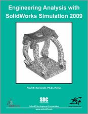Engineering Analysis with SolidWorks Simulation 2009 book cover