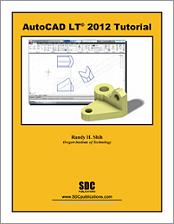 AutoCAD LT 2012 Tutorial book cover