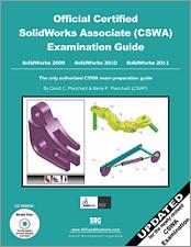 Official Certified SolidWorks Associate Examination Guide book cover