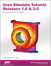 Creo Simulate Tutorial Releases 1.0 & 2.0 book cover
