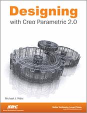 Designing with Creo Parametric 2.0 book cover