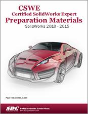 CSWE - Certified SolidWorks Expert Preparation Materials book cover
