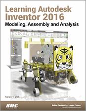 Learning Autodesk Inventor 2016 book cover
