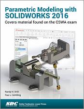 Parametric Modeling with SOLIDWORKS 2016 book cover
