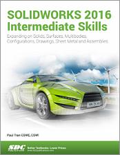 SOLIDWORKS 2016 Intermediate Skills book cover