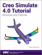 Creo Simulate 4.0 Tutorial book cover
