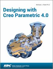 Designing with Creo Parametric 4.0 book cover