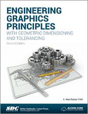 Engineering Graphics Principles with Geometric Dimensioning and Tolerancing book cover