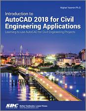 Introduction to AutoCAD 2018 for Civil Engineering Applications book cover