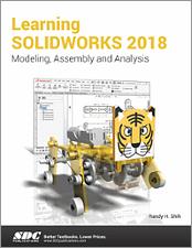 Learning SOLIDWORKS 2018 book cover