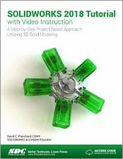 SOLIDWORKS 2018 Tutorial with Video Instruction book cover