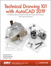 Technical Drawing 101 with AutoCAD 2019 book cover
