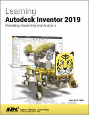 Learning Autodesk Inventor 2019 book cover