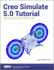 Creo Simulate 5.0 Tutorial book cover