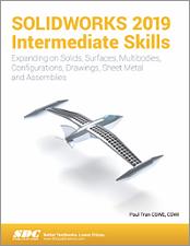 SOLIDWORKS 2019 Intermediate Skills book cover