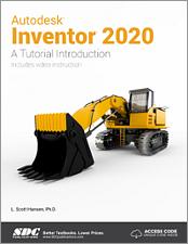 Autodesk Inventor 2020 book cover