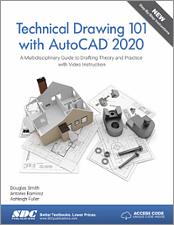 Technical Drawing 101 with AutoCAD 2020 book cover