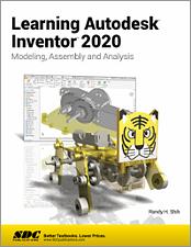 Learning Autodesk Inventor 2020 book cover
