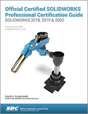 Official Certified SOLIDWORKS Professional Certification Guide book cover