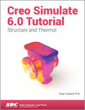 Creo Simulate 6.0 Tutorial book cover