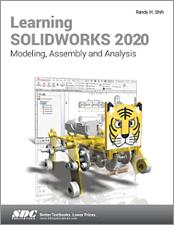 Learning SOLIDWORKS 2020 book cover