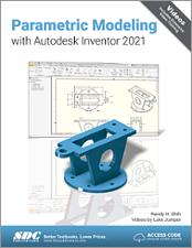Parametric Modeling with Autodesk Inventor 2021 book cover