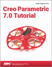Creo Parametric 7.0 Tutorial book cover