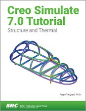 Creo Simulate 7.0 Tutorial book cover
