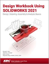Design Workbook Using SOLIDWORKS 2021 book cover