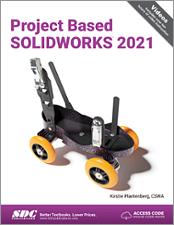 Project Based SOLIDWORKS 2021 book cover