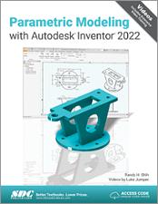 Parametric Modeling with Autodesk Inventor 2022 book cover