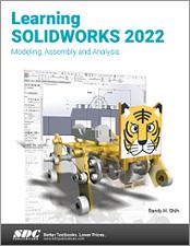 Learning SOLIDWORKS 2022 book cover