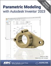 Parametric Modeling with Autodesk Inventor 2023 book cover