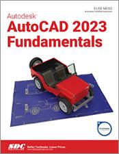 Autodesk AutoCAD 2023 Fundamentals book cover