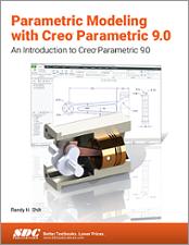 Parametric Modeling with Creo Parametric 9.0 book cover